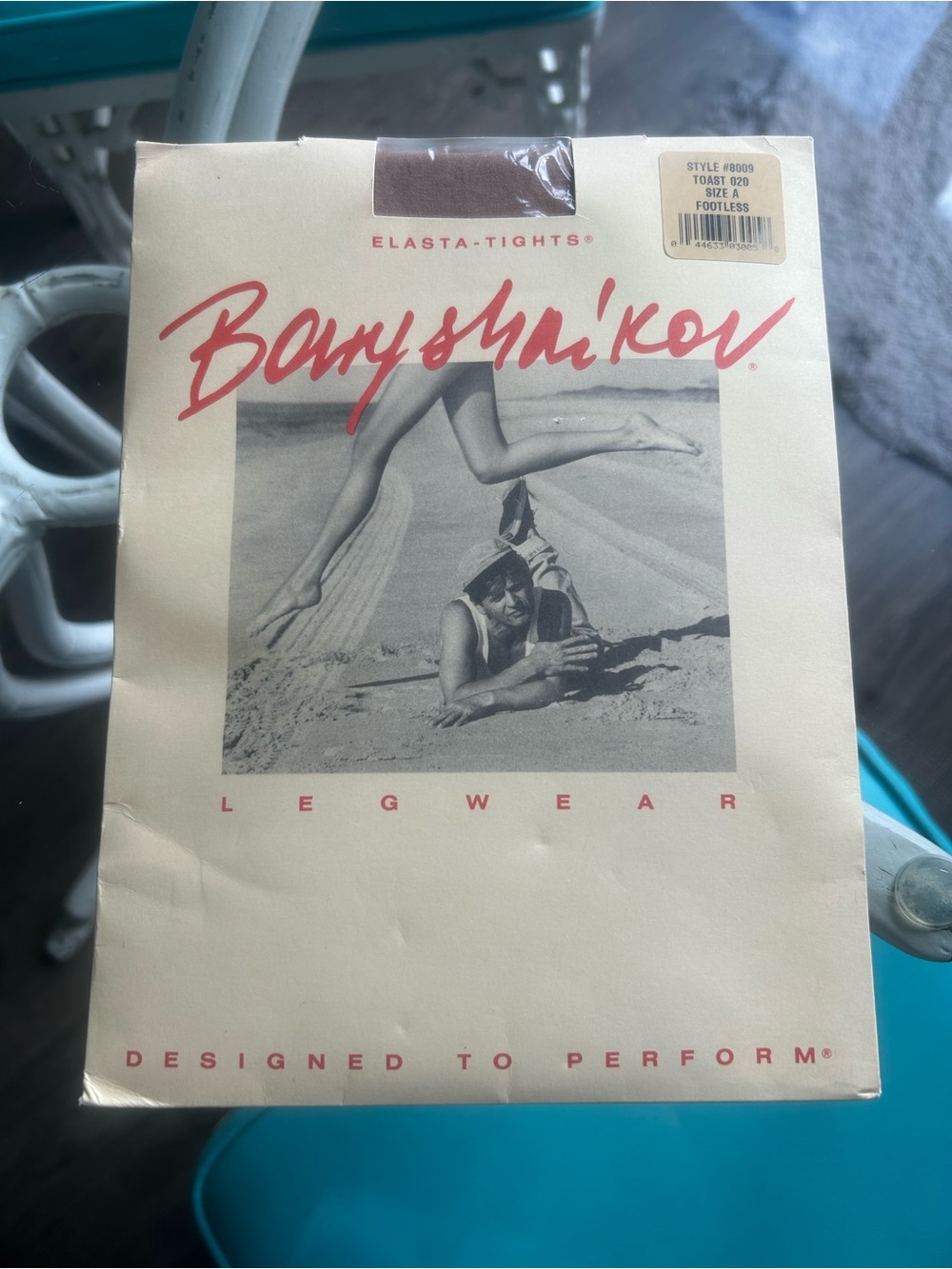 Baryshnikov collector vintage never opened footless elasta-tights. Dance/Ballet